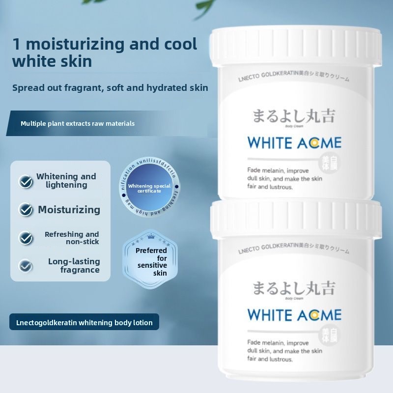 Luxury Skincare Moisturizer - Creme corporal japonês luxuoso com clareamento,