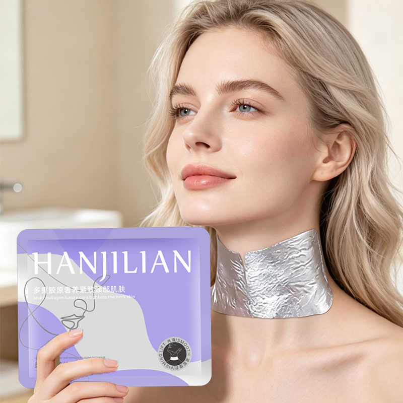 Luxury Skincare Moisturizer - Máscara para Pescoço Macia e Luxuosa,