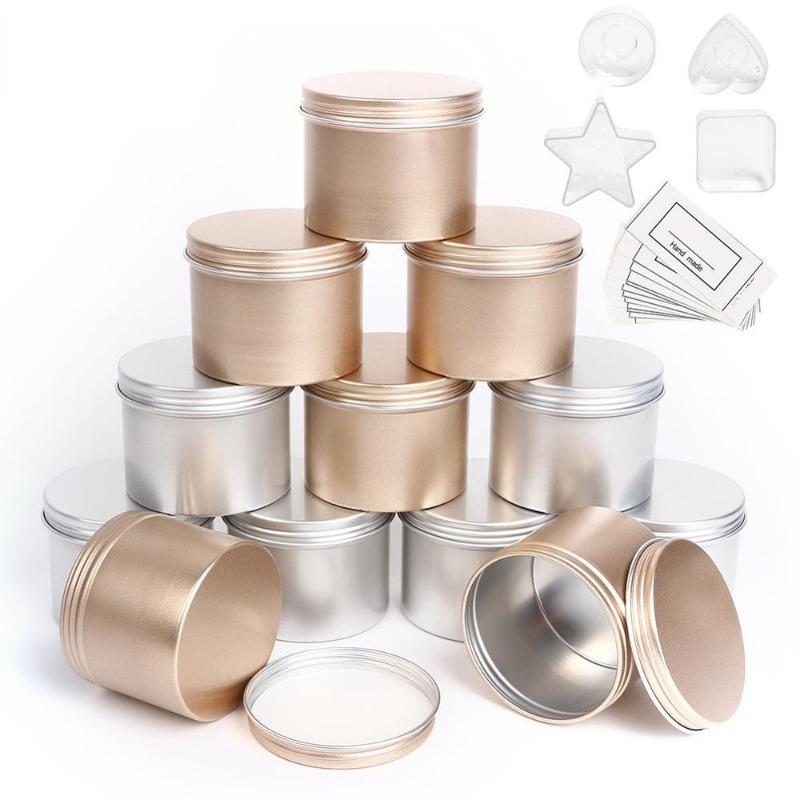 Luxury Skincare Jars - 5 Peças de Potes de Luxo