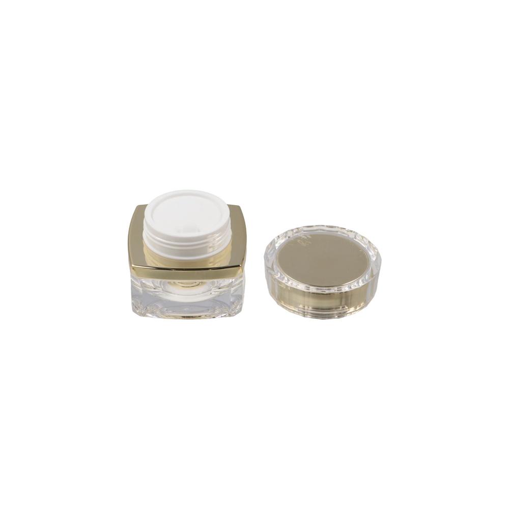 Luxury Skincare Jars - Frascos Recarregáveis de Luxo para Creme