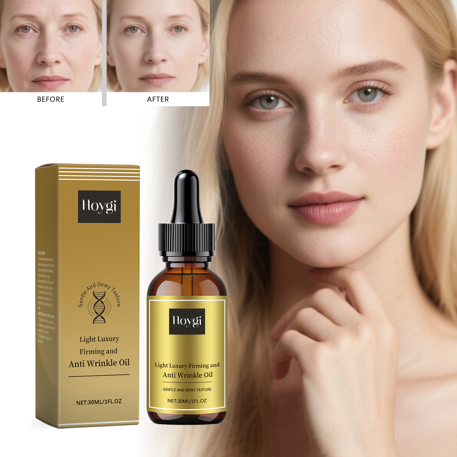 Luxury Skincare Lines - Rassodante cuidados faciais óleo levantamento anti