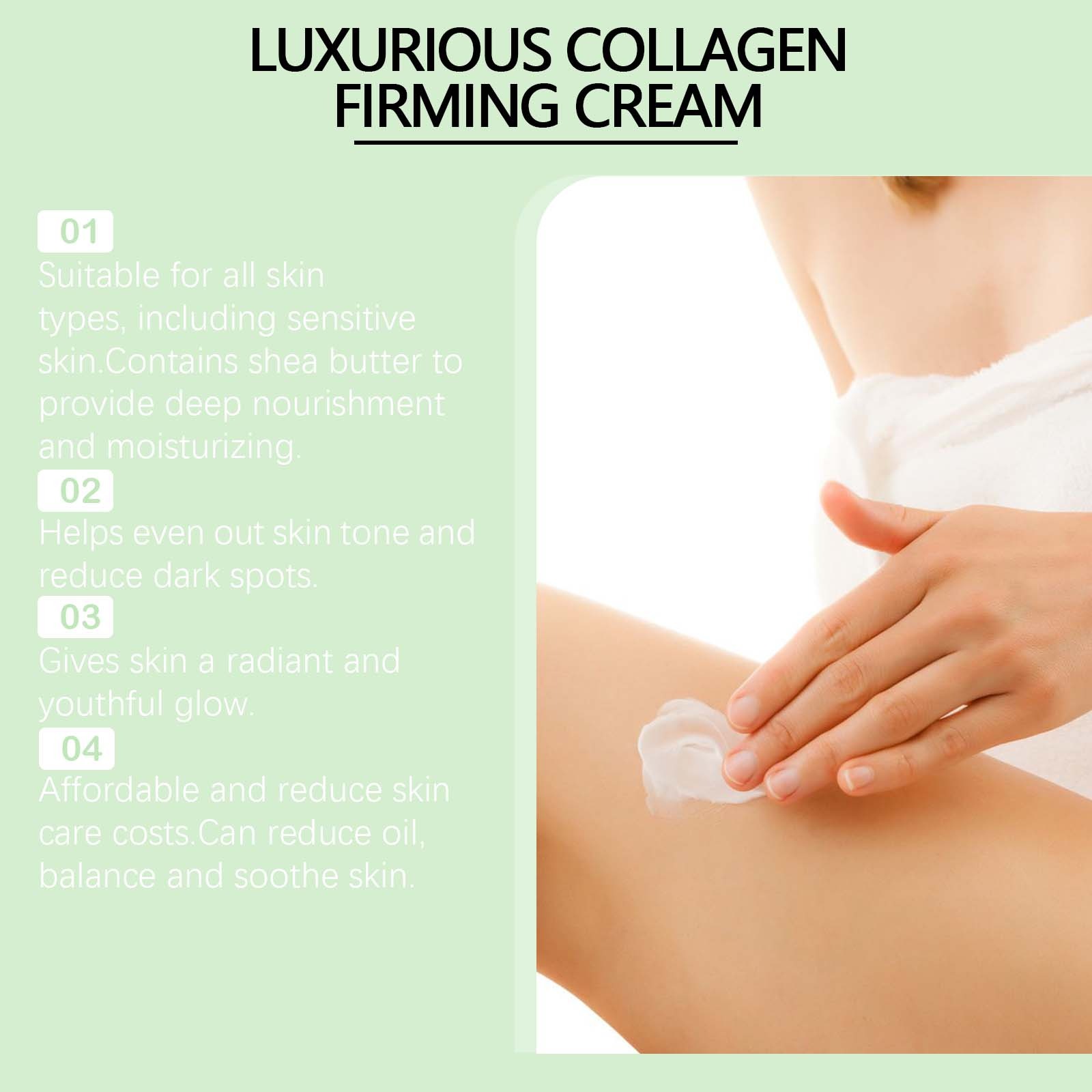 Creme peptídeo de colágeno 100 - Luxury Skincare Jars avaliação e preço