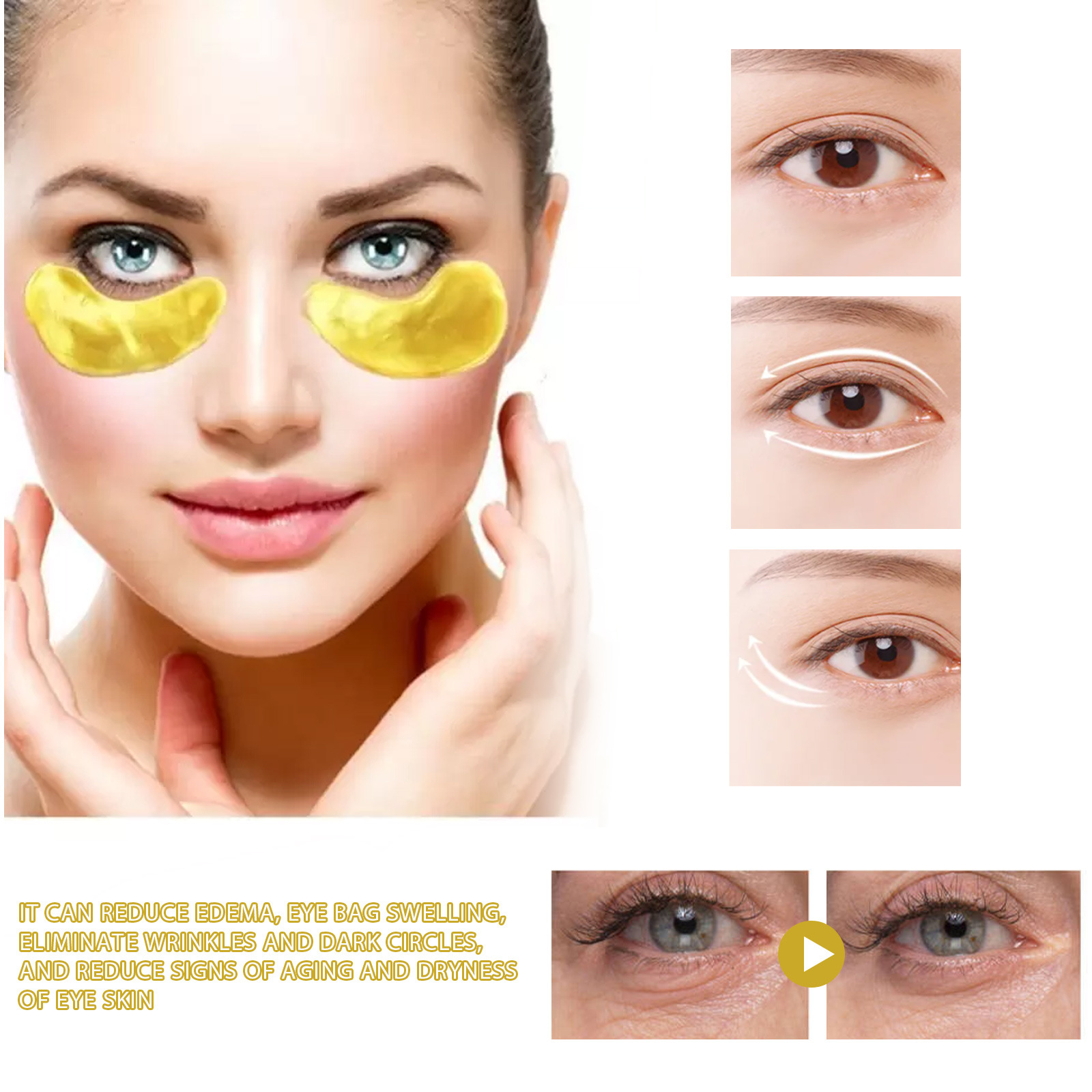 Máscara de Olhos de Luxo com O - Luxury Skincare Lines avaliação e preço