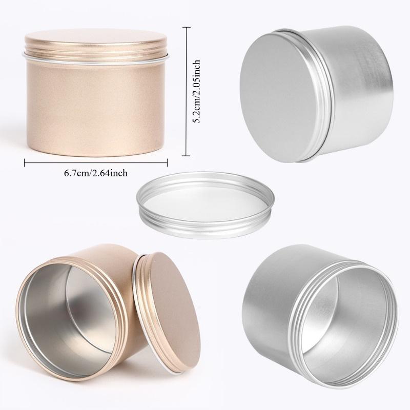 5 Peças de Potes de Luxo para  - Luxury Skincare Jars avaliação e preço