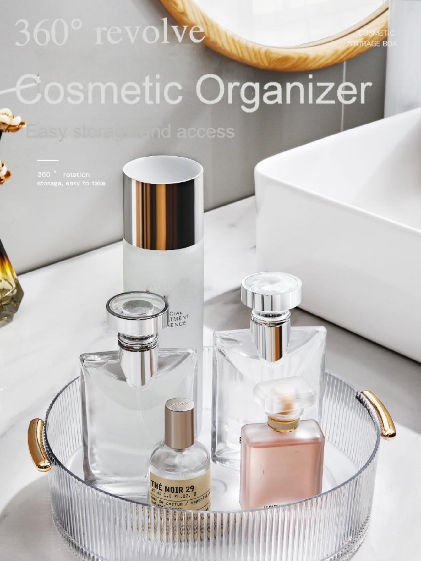 Bandeja Organizadora de Maquia - Luxury Skincare Gifts avaliação e preço