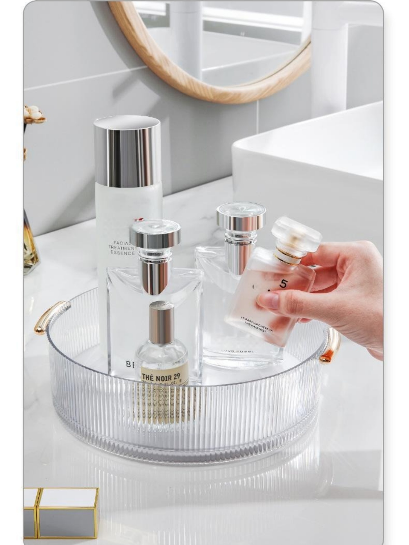 Bandeja Organizadora de Maquia - Luxury Skincare Gifts avaliação e preço