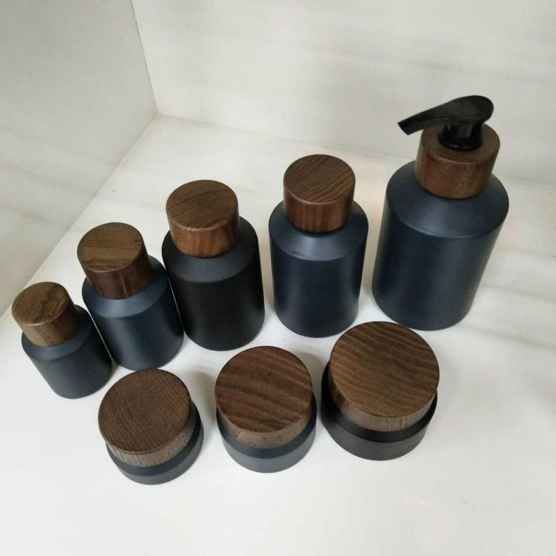 Frasco de creme de vidro fosco - Luxury Skincare Jars avaliação e preço