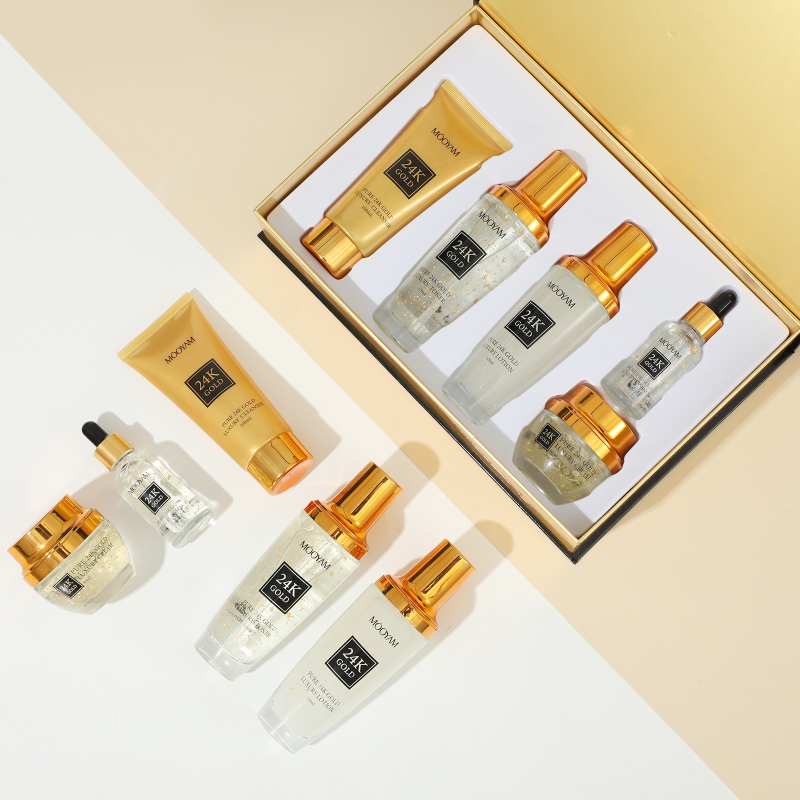 24k ouro luxo hidratante anti- - Luxury Skincare Lines avaliação e preço