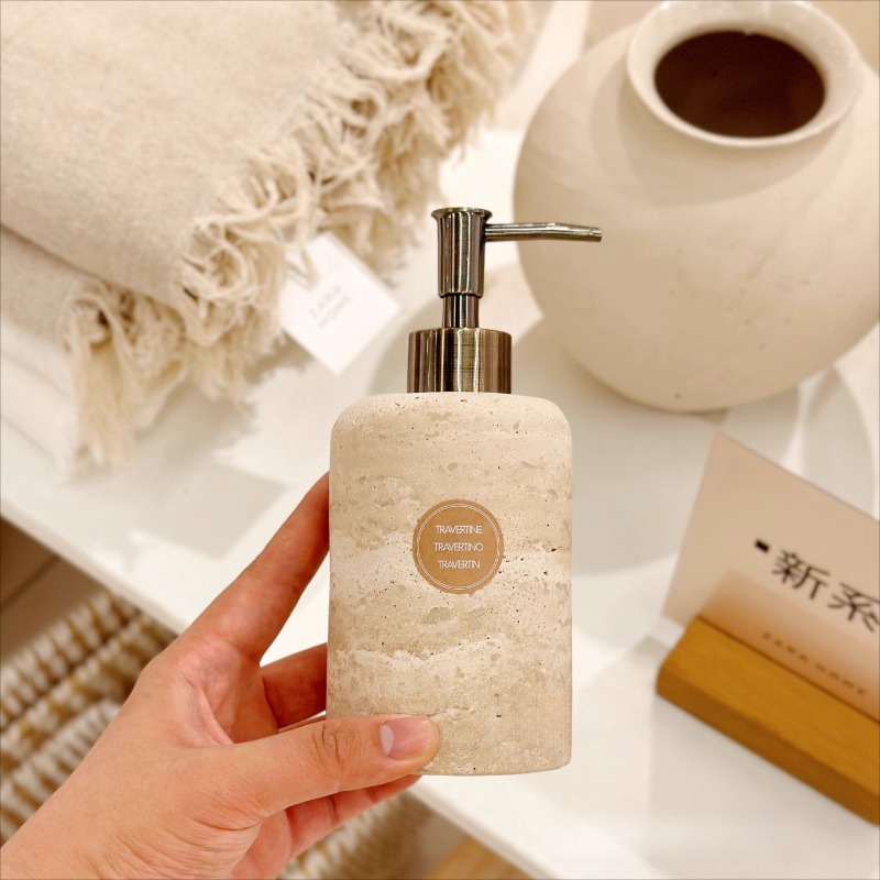 Dispensador de loção de pedra  - Luxury Skincare Jars avaliação e preço