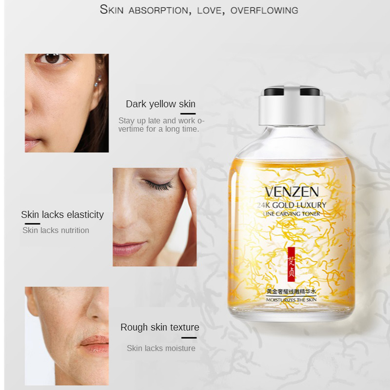 Linha luxuosa ouro 24K Toner d - Luxury Skincare Lines avaliação e preço