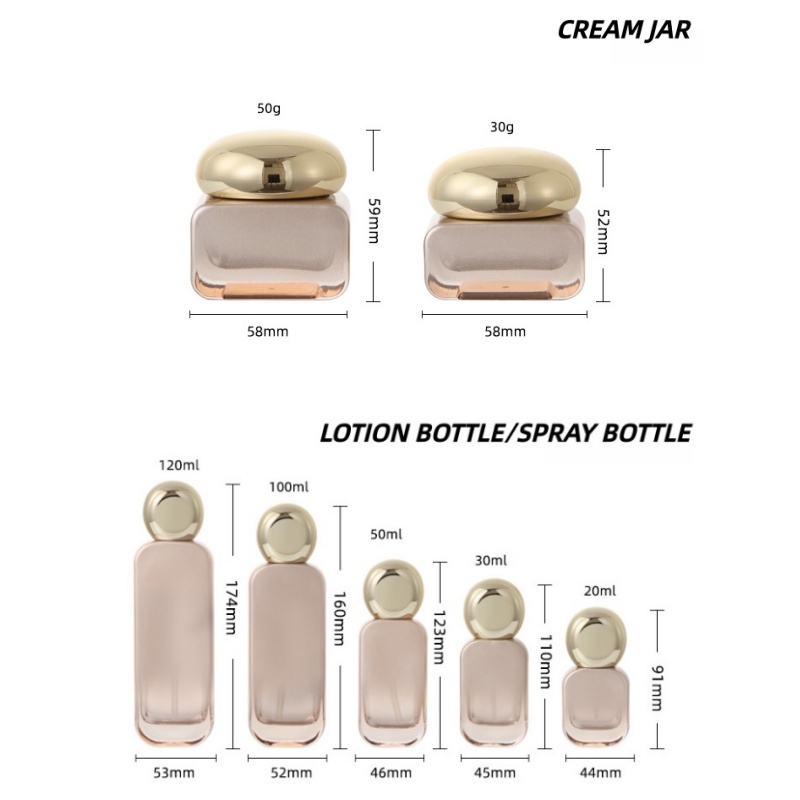 【Personalização de Logotipo】1P - Luxury Skincare Jars avaliação e preço