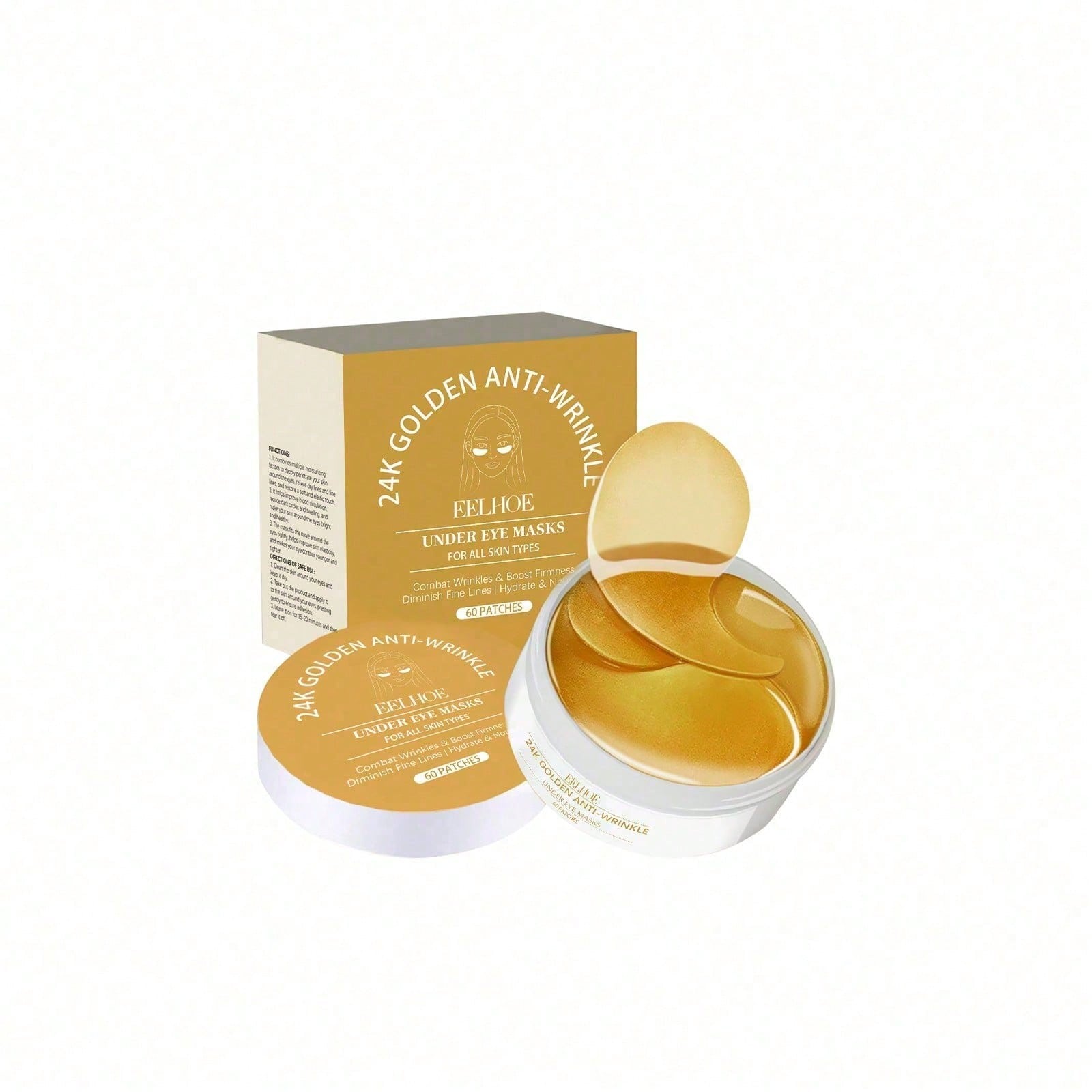 Máscara para Olhos em Ouro 24K - Luxury Skincare Lines avaliação e preço