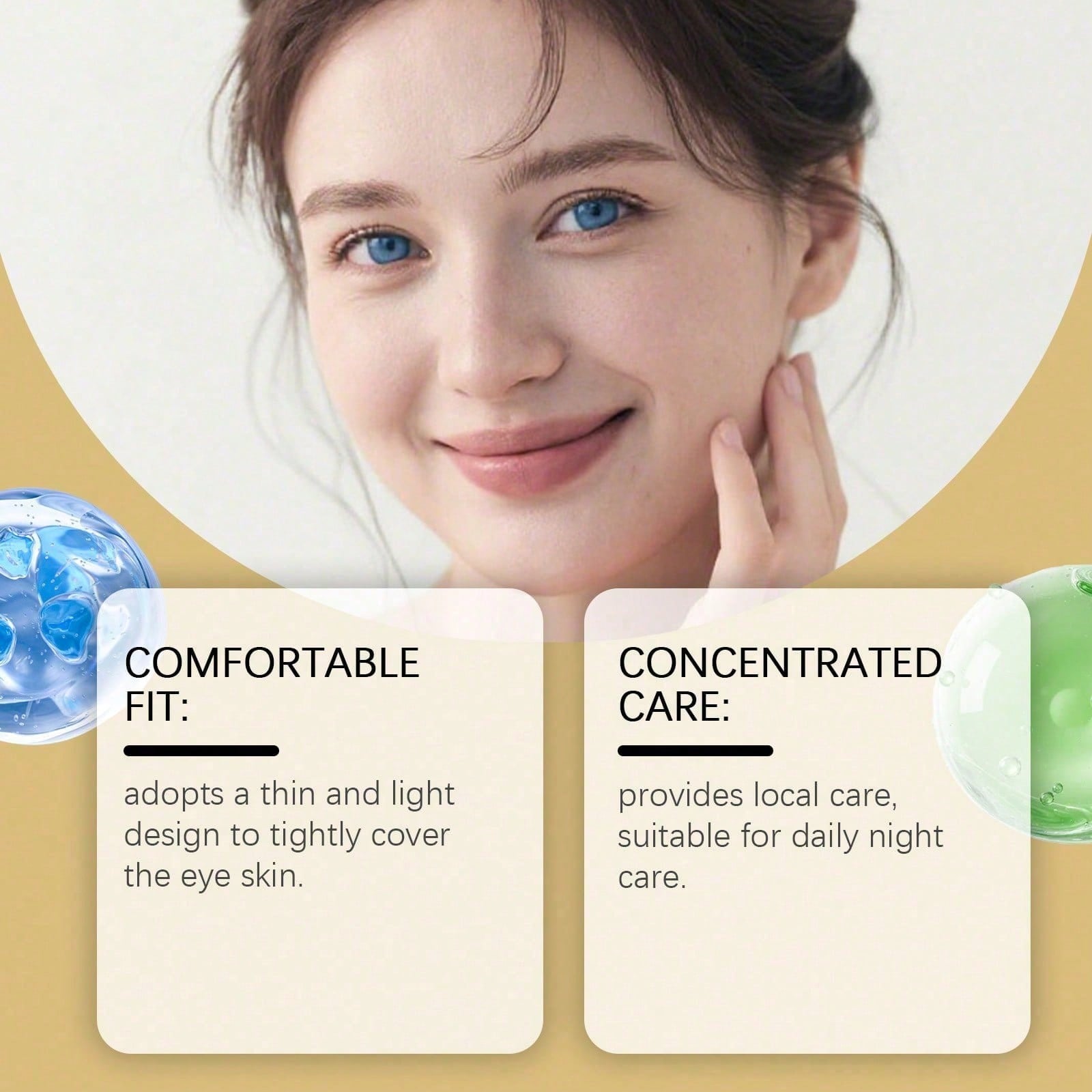 Máscara para Olhos em Ouro 24K - Luxury Skincare Lines avaliação e preço